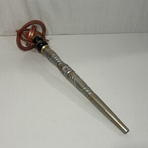 Great Wolf Lodge Magic MagiQuest Wand w/ Sceptor Jewel Armillary Topper - WORKS